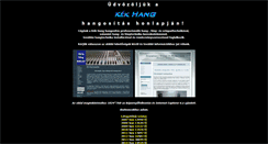 Desktop Screenshot of kekhang.hu
